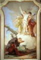 パトリアルカーレ宮殿 アブラハム・ジョヴァンニ・バティスタ・ティエポロに現れる三人の天使